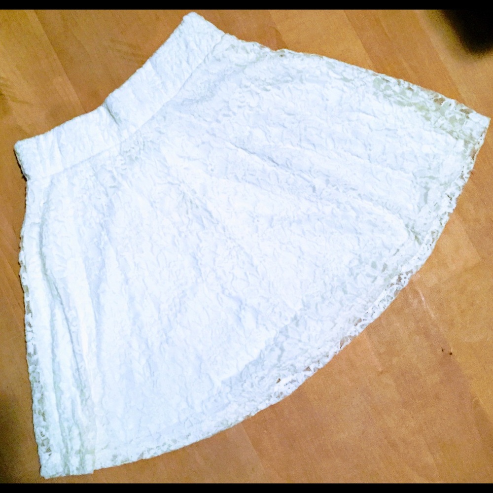 High waisted skirt
